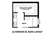 Farmhouse Style House Plan - 2 Beds 2 Baths 928 Sq/Ft Plan #126-175 Floor 