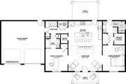 Farmhouse Style House Plan - 2 Beds 2 Baths 1232 Sq/Ft Plan #126-239 Floor 