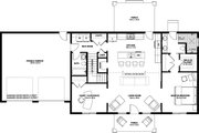 Farmhouse Style House Plan - 2 Beds 2 Baths 1232 Sq/Ft Plan #126-239 Floor 