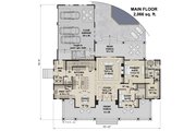 Farmhouse Style House Plan - 5 Beds 4.5 Baths 3482 Sq/Ft Plan #51-1242 Floor 