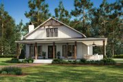 Barndominium Style House Plan - 4 Beds 3 Baths 2500 Sq/Ft Plan #430-342 Exterior 