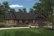 Country Style House Plan - 3 Beds 2.5 Baths 1863 Sq/Ft Plan #427-10 Exterior 