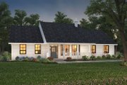 Ranch Style House Plan - 3 Beds 2 Baths 1924 Sq/Ft Plan #427-6 Exterior 