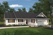 Country Style House Plan - 3 Beds 2.5 Baths 1863 Sq/Ft Plan #427-10 Exterior 