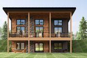 Modern Style House Plan - 2 Beds 2 Baths 1160 Sq/Ft Plan #1064-319 Exterior 