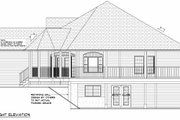 Craftsman Style House Plan - 3 Beds 2 Baths 1597 Sq/Ft Plan #126-221 Exterior 