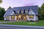 Farmhouse Style House Plan - 3 Beds 2.5 Baths 2287 Sq/Ft Plan #51-1137 Exterior 