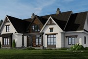 Farmhouse Style House Plan - 5 Beds 4.5 Baths 3295 Sq/Ft Plan #51-1220 Exterior 