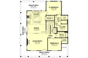 Country Style House Plan - 4 Beds 3 Baths 2235 Sq/Ft Plan #430-339 Floor 