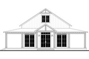 Barndominium Style House Plan - 3 Beds 2 Baths 1635 Sq/Ft Plan #430-370 Exterior 