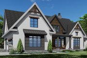 Farmhouse Style House Plan - 5 Beds 4.5 Baths 3295 Sq/Ft Plan #51-1220 Exterior 