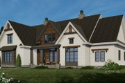 Farmhouse Style House Plan - 5 Beds 4.5 Baths 3295 Sq/Ft Plan #51-1220 Exterior 