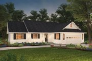 Country Style House Plan - 3 Beds 2.5 Baths 1863 Sq/Ft Plan #427-10 Exterior 