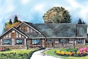 Country Style House Plan - 4 Beds 2.5 Baths 2572 Sq/Ft Plan #427-14 Exterior 
