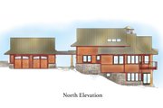 Craftsman Style House Plan - 4 Beds 4.5 Baths 5892 Sq/Ft Plan #454-14 Exterior 