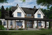 Farmhouse Style House Plan - 4 Beds 3.5 Baths 3482 Sq/Ft Plan #51-1240 Exterior 