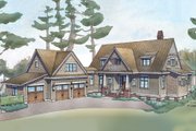 Farmhouse Style House Plan - 4 Beds 4.5 Baths 3292 Sq/Ft Plan #928-10 Exterior 