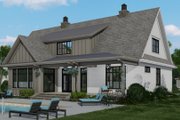 Farmhouse Style House Plan - 4 Beds 4 Baths 3319 Sq/Ft Plan #51-1156 Exterior 