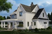 Farmhouse Style House Plan - 4 Beds 4.5 Baths 2913 Sq/Ft Plan #51-1153 Exterior 