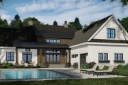 Farmhouse Style House Plan - 5 Beds 4.5 Baths 3482 Sq/Ft Plan #51-1242 Exterior 