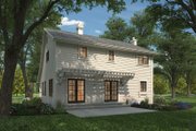 Country Style House Plan - 3 Beds 2.5 Baths 1908 Sq/Ft Plan #427-1 Exterior 