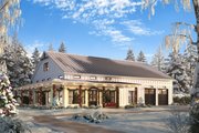Barndominium Style House Plan - 3 Beds 2.5 Baths 2000 Sq/Ft Plan #430-333 Exterior 