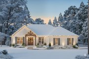 Traditional Style House Plan - 4 Beds 2 Baths 1880 Sq/Ft Plan #430-409 Exterior 