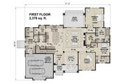 Farmhouse Style House Plan - 5 Beds 4.5 Baths 3295 Sq/Ft Plan #51-1220 Floor 