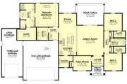 Farmhouse Style House Plan - 3 Beds 2 Baths 2002 Sq/Ft Plan #430-240 Floor 