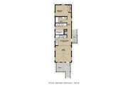 Cottage Style House Plan - 2 Beds 1 Baths 672 Sq/Ft Plan #536-4 Floor 