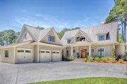 Farmhouse Style House Plan - 4 Beds 4.5 Baths 3292 Sq/Ft Plan #928-10 Exterior 
