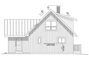 Cabin Style House Plan - 2 Beds 2 Baths 1378 Sq/Ft Plan #126-219 Exterior 