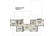 Farmhouse Style House Plan - 4 Beds 4 Baths 3952 Sq/Ft Plan #51-1160 Floor 