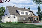 Farmhouse Style House Plan - 4 Beds 3.5 Baths 2655 Sq/Ft Plan #51-1163 Exterior 