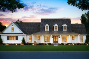 5 Bedroom Farmhouse Floor Plans, Home Plans & Designs