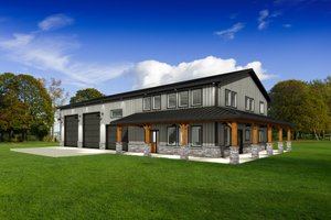 2 Story Barndominium Floor Plans, House Plans & Designs