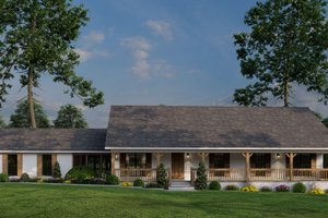 One Story Country House Plans, Floor Plans & Designs