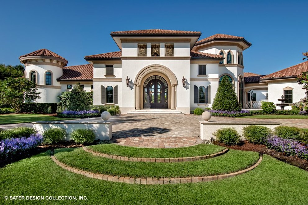 Large House Plans from the Sater Design Collection