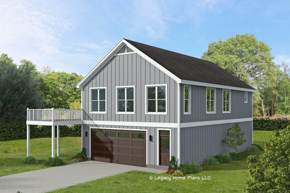 40' x 60' Shop House Plans