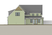 Farmhouse Style House Plan - 4 Beds 3.5 Baths 2597 Sq/Ft Plan #460-11 Exterior 