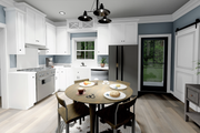 Farmhouse Style House Plan - 3 Beds 2 Baths 1035 Sq/Ft Plan #44-224 Interior 